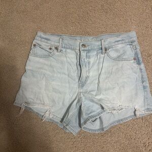 American Eagle Outfitters Light Wash Jean Shorts